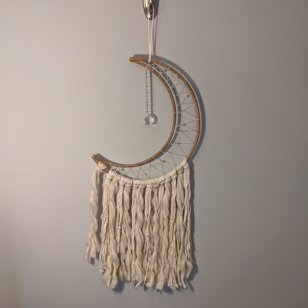 Large Moon & Prism Wall Hanging